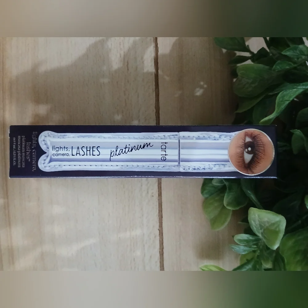Tarte Lights Camera Lashes Platinum Mascara Black